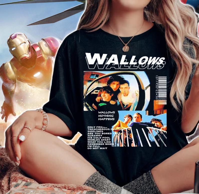 Wallows Dylan Minnette 2022 Tour 90s Style T-Shirt t-shirt