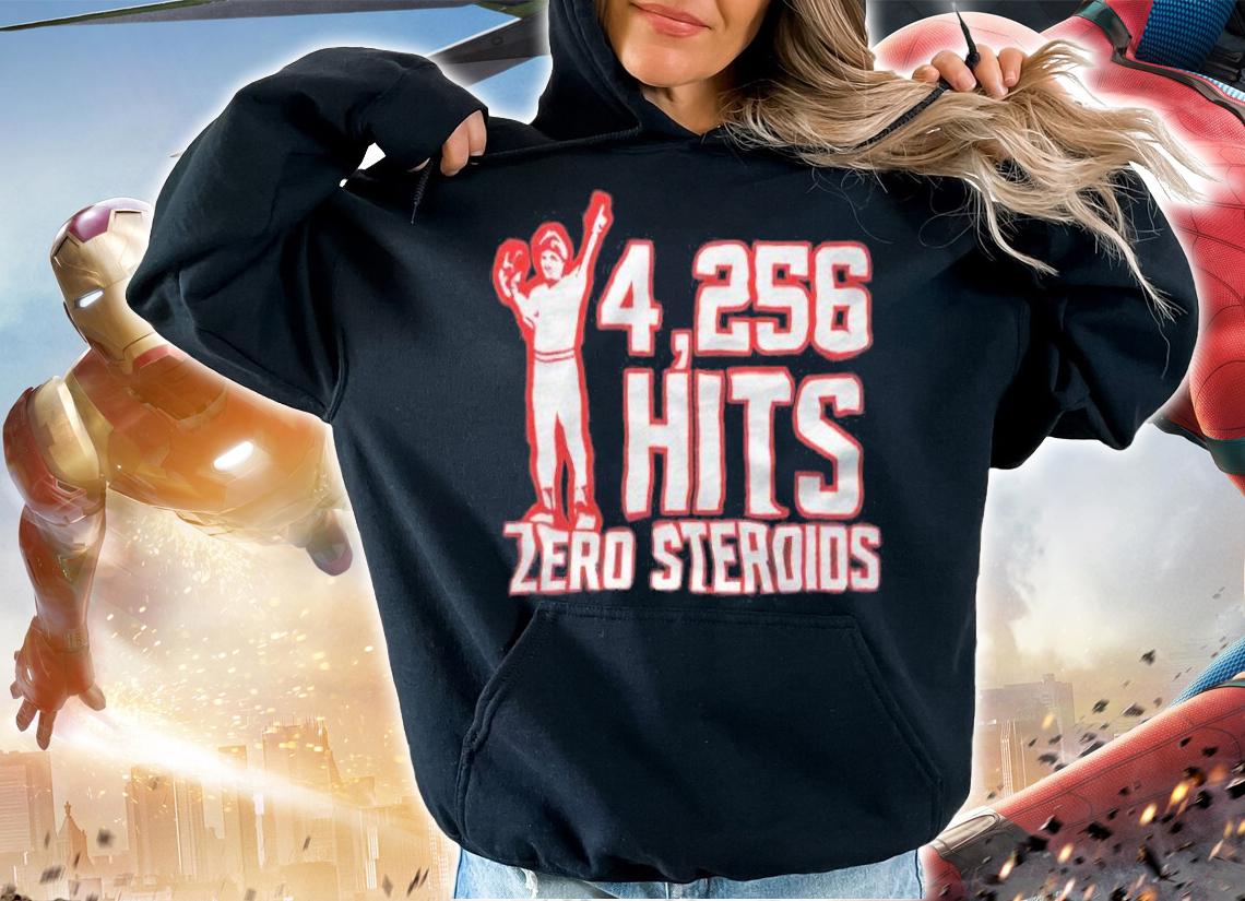 4,256 Hits Zero Steroids Shirt t-shirt