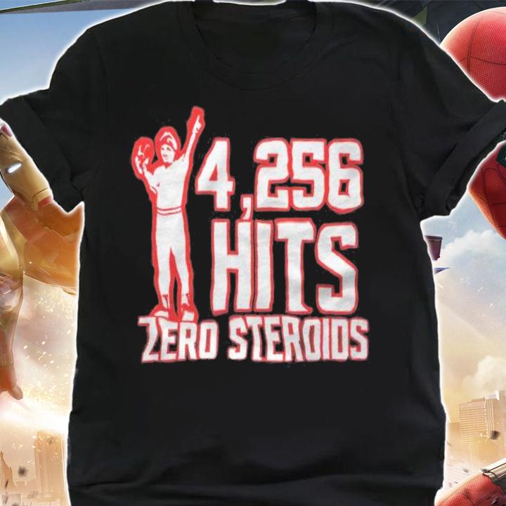 4,256 Hits Zero Steroids Shirt t-shirt