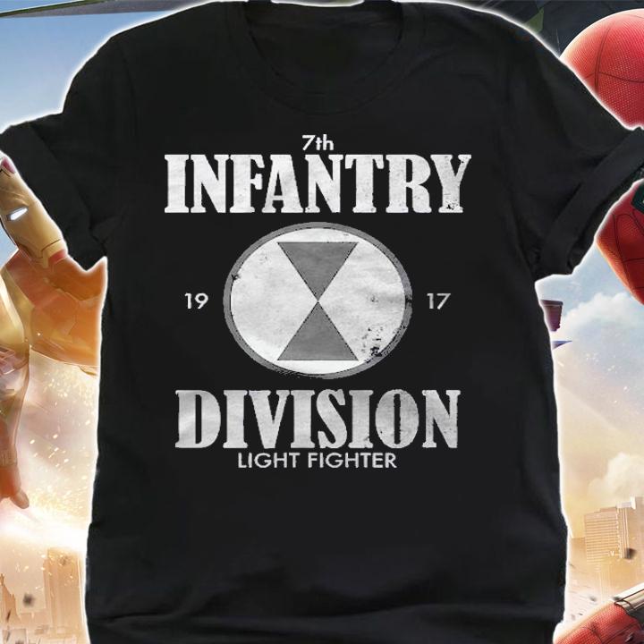 7Th Infantry Division (Distressed) Light Fighter shirt t-shirt shirt