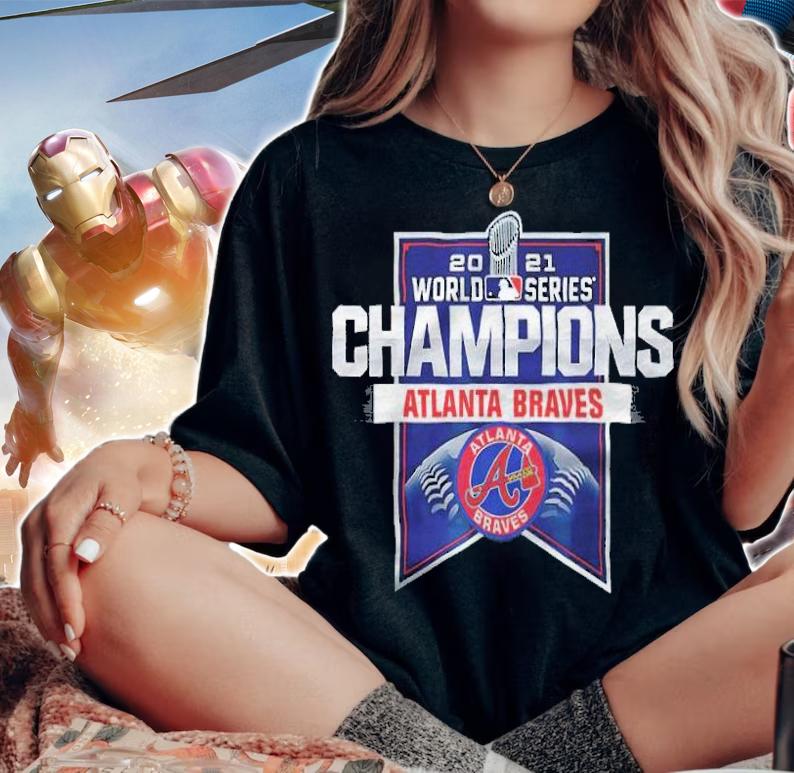 2021 World Series Champions Cup Atlanta Braves shirt t-shirt woman shirt