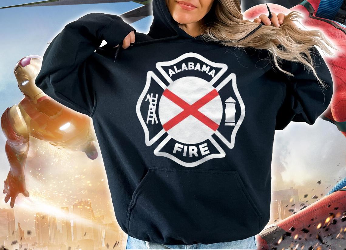 Alabama Fire Department Firefighters Firemen Duty Uniform Shirt t-shirt