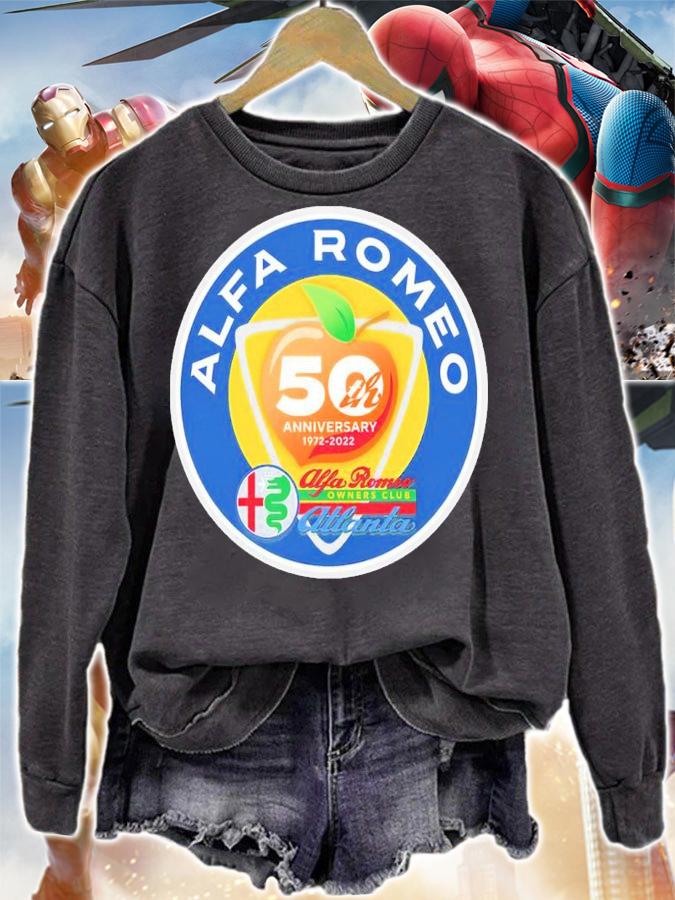 Alfa Romeo 50th anniversary 1972-2022 shirt t-shirt sweatshirt