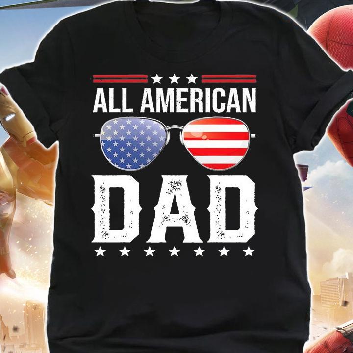 All American Dad Sunglasses T-Shirt t-shirt shirt