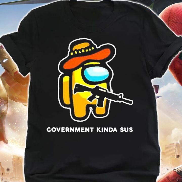Among Us Government Kinda Sus T-Shirt t-shirt