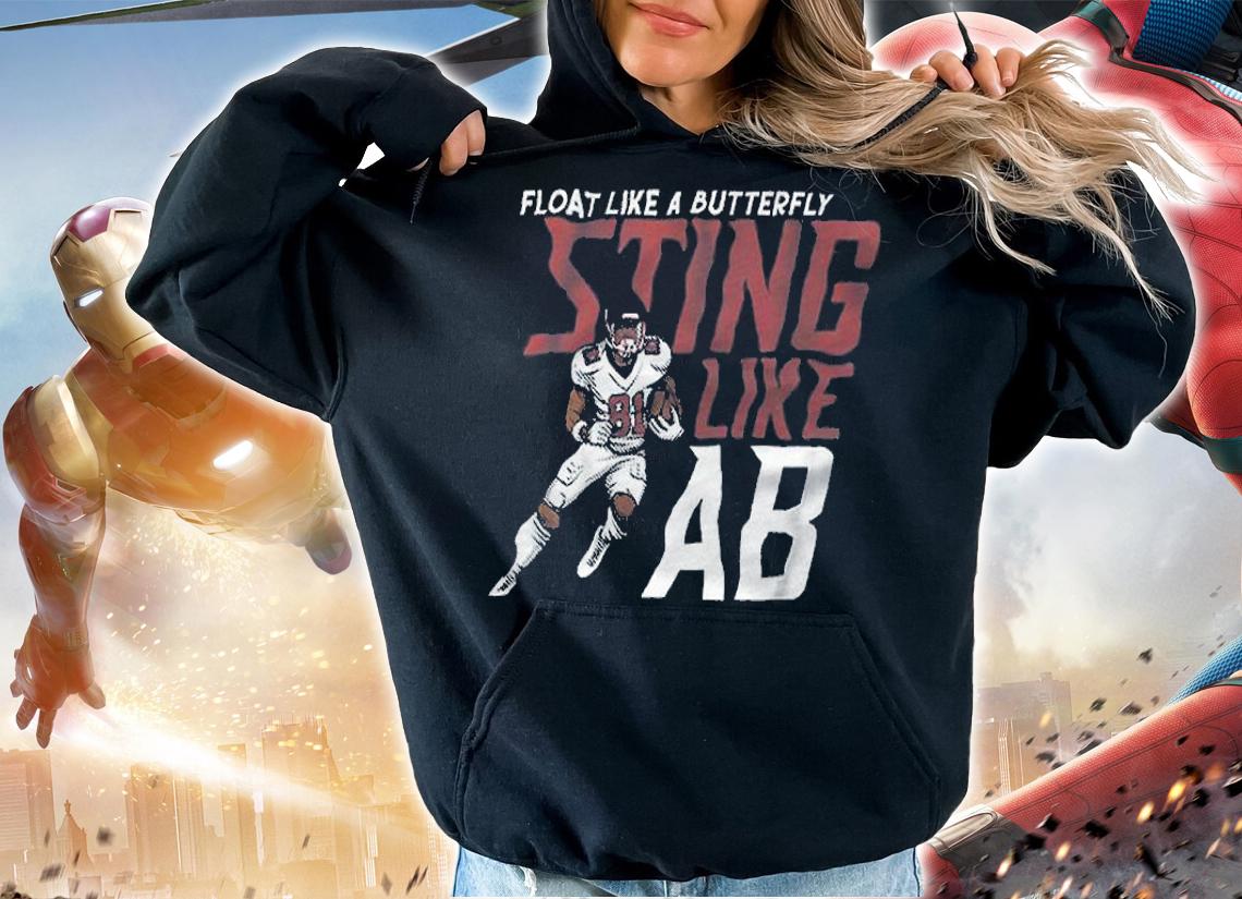 Antonio brown float like a butterfly sting like ab shirt t-shirt