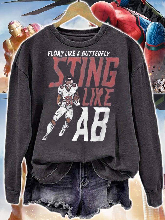 Antonio brown float like a butterfly sting like ab shirt t-shirt