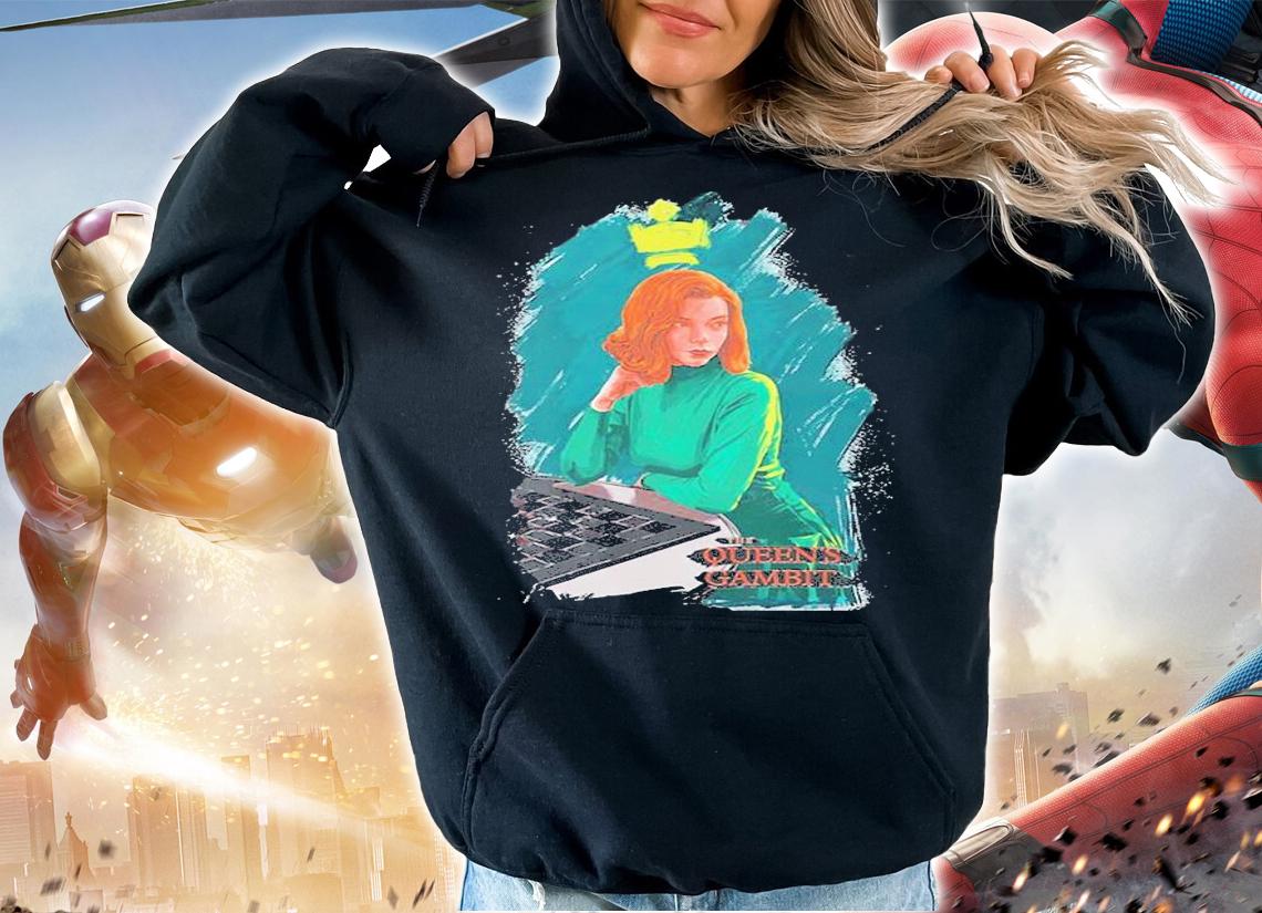 Art Queens Gambit Anya Taylor-Joy Actress T-Shirt t-shirt