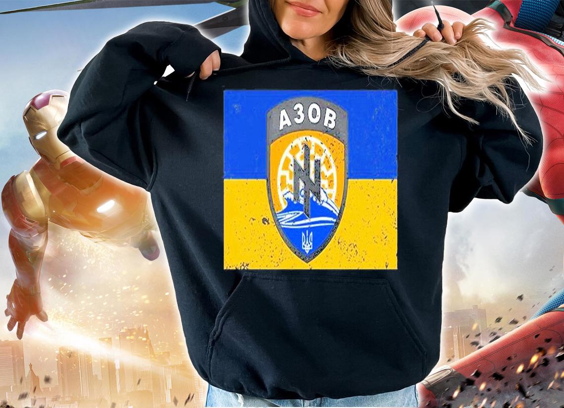 Azov Battalion I Stand With Ukraine T-Shirt t-shirt hoodie