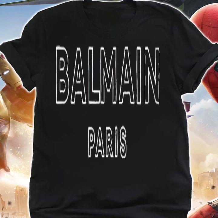 Balmain Paris logo T-shirt t-shirt shirt