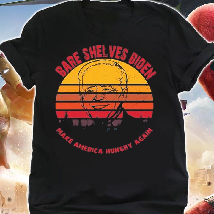 Bare Shelves Biden Dementia Biden, Fjb, F Joe, F Joe Biden, Funny Biden T-Shirt t-shirt
