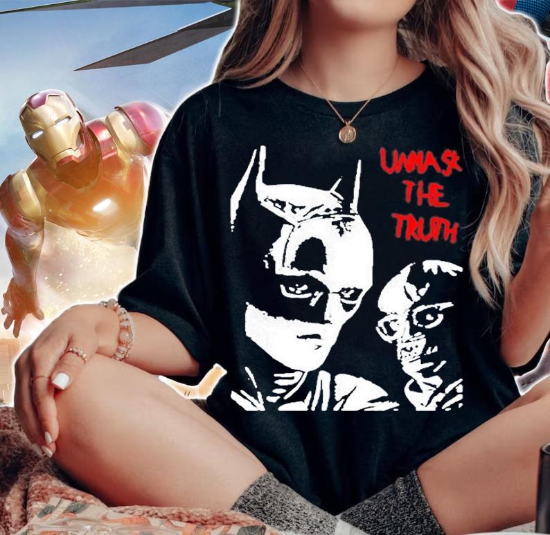 Batman Unmask The Truth T-Shirt t-shirt woman shirt
