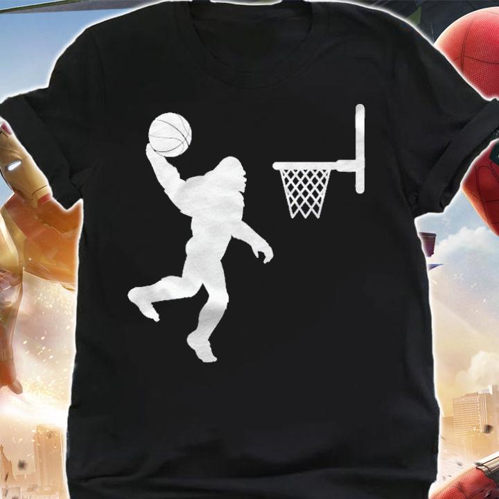 Bigfoot Basketball Sport Lover Gift Shirt t-shirt