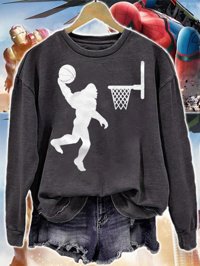Bigfoot Basketball Sport Lover Gift Shirt t-shirt