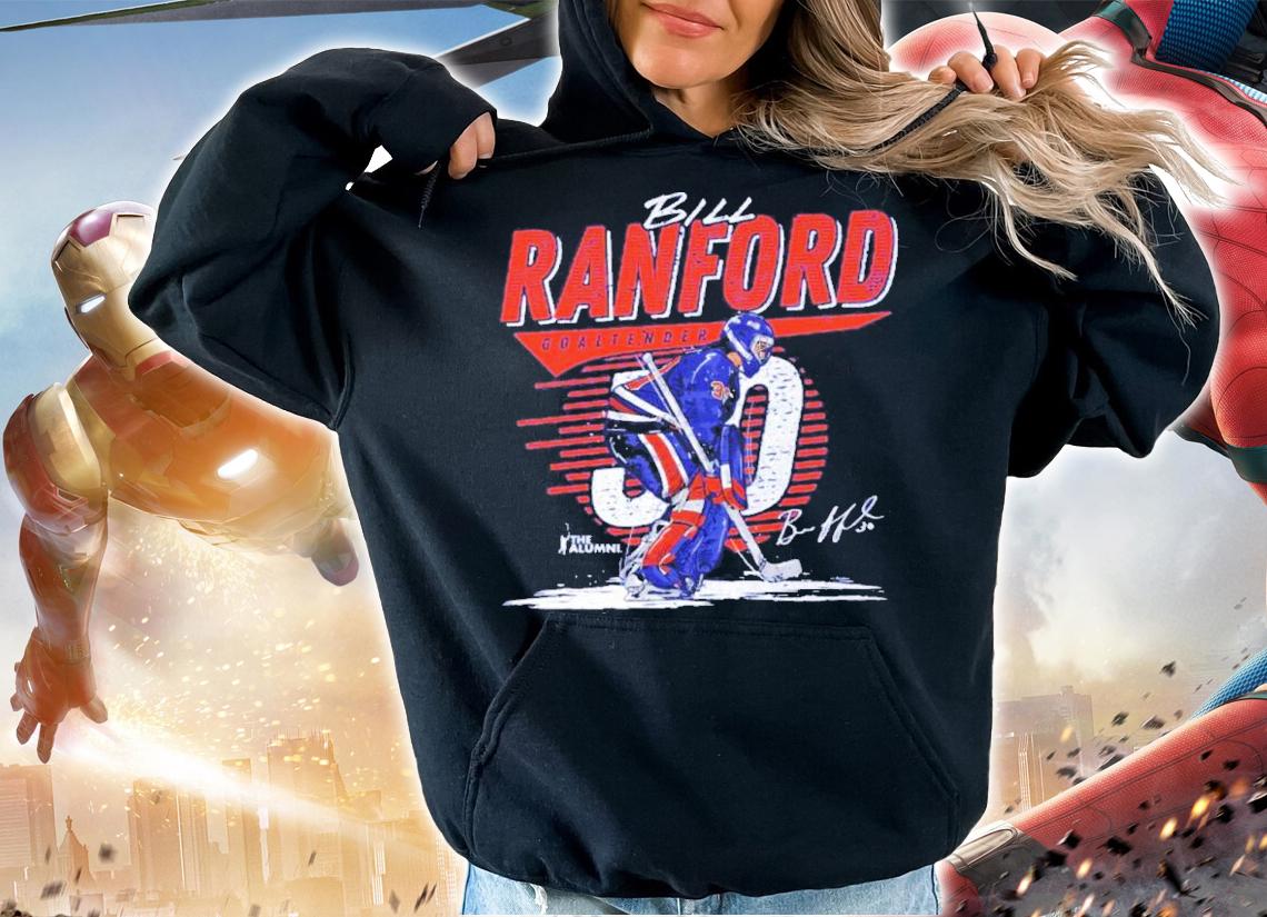 Bill Ranford Edmonton NHLA Hockey Signatures Shirt t-shirt