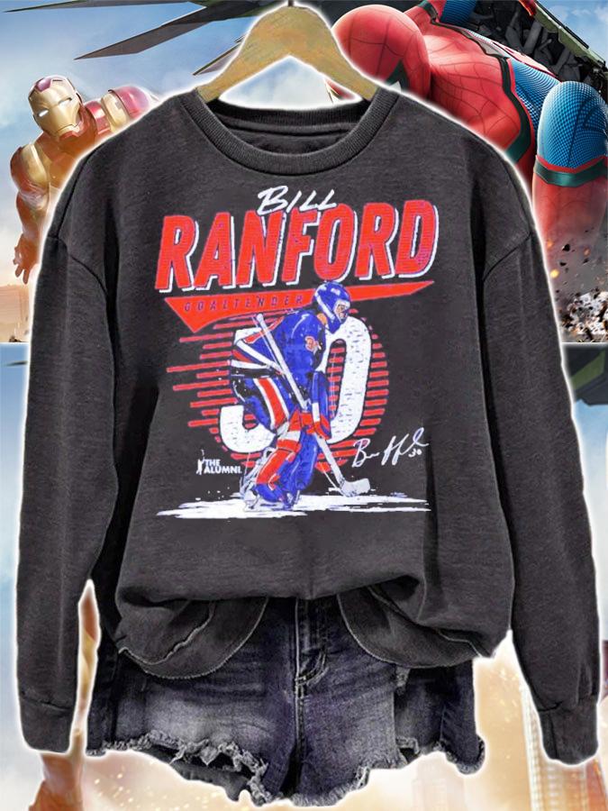 Bill Ranford Edmonton NHLA Hockey Signatures Shirt t-shirt