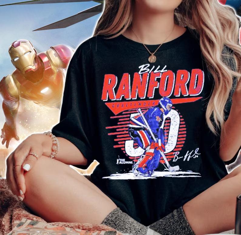 Bill Ranford Edmonton NHLA Hockey Signatures Shirt t-shirt
