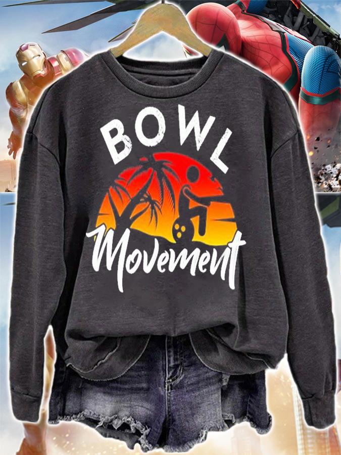 Bowl Movement Funny Bowler Bowling T-Shirt t-shirt sweatshirt