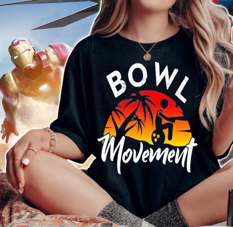 Bowl Movement Funny Bowler Bowling T-Shirt t-shirt woman shirt