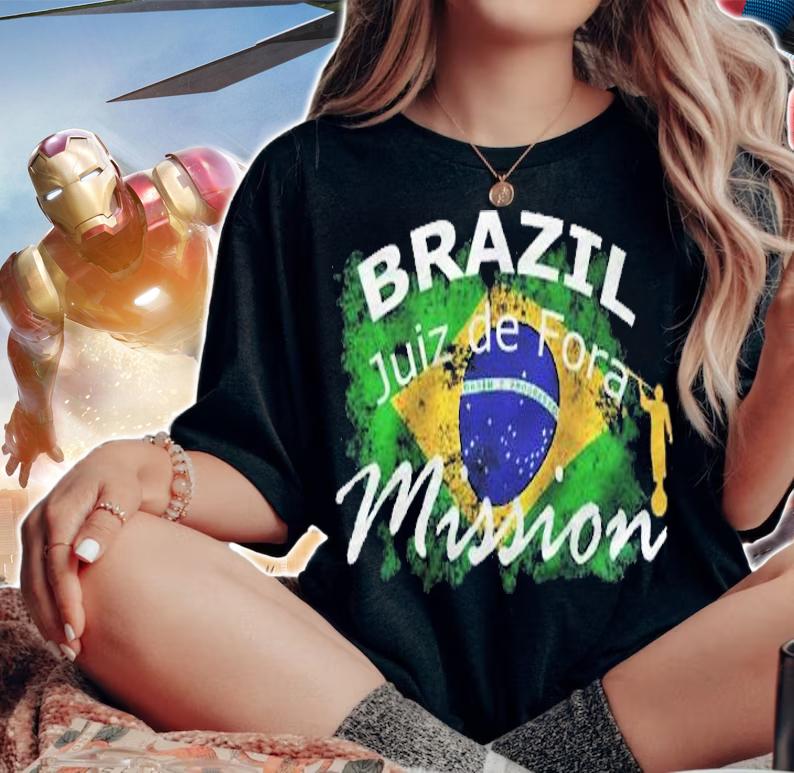 Brazil Juiz De Fora Mormon Lds Mission Missionary Gift Shirt t-shirt