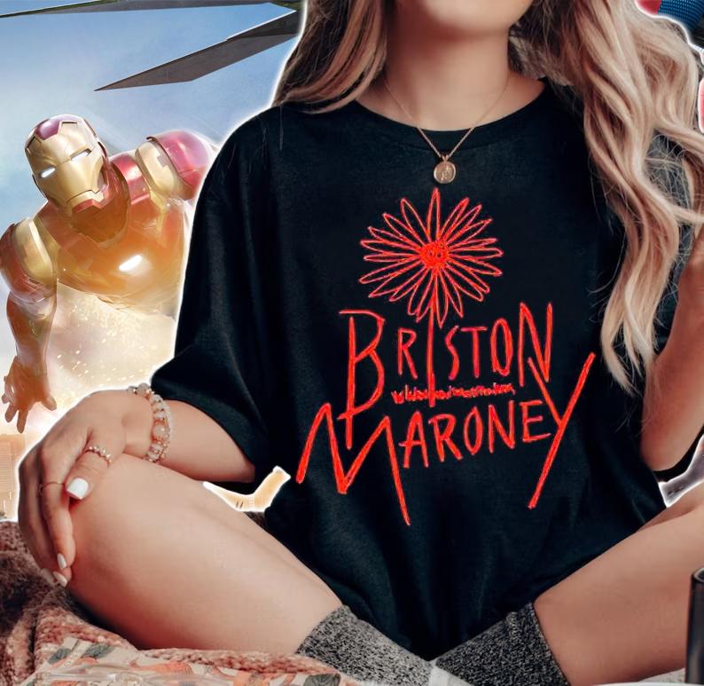 Briston Maroney flower T-shirt t-shirt