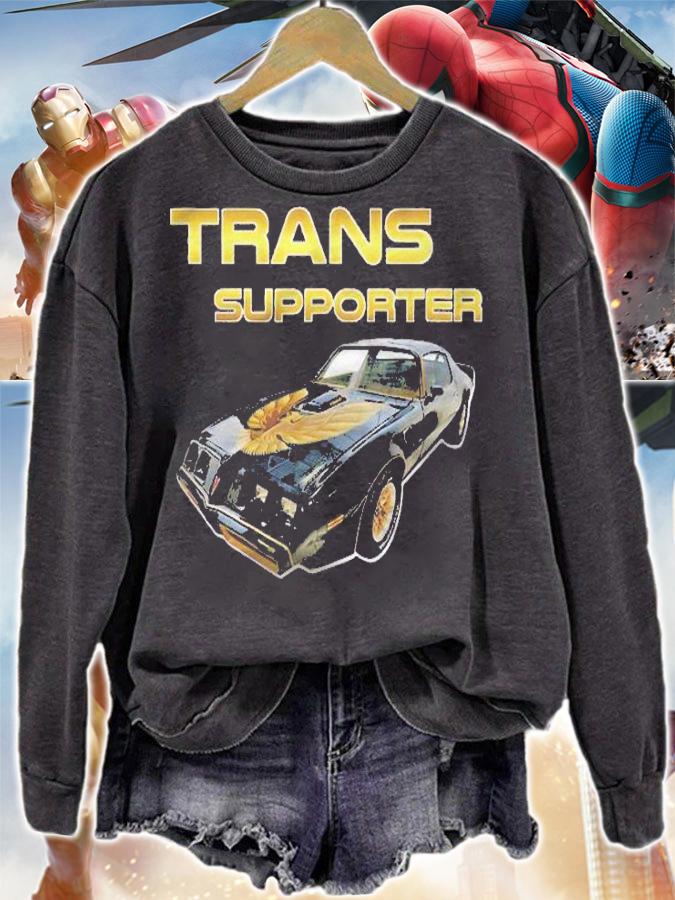 Burts Shirts Trans Supporter Am Shirt t-shirt sweatshirt