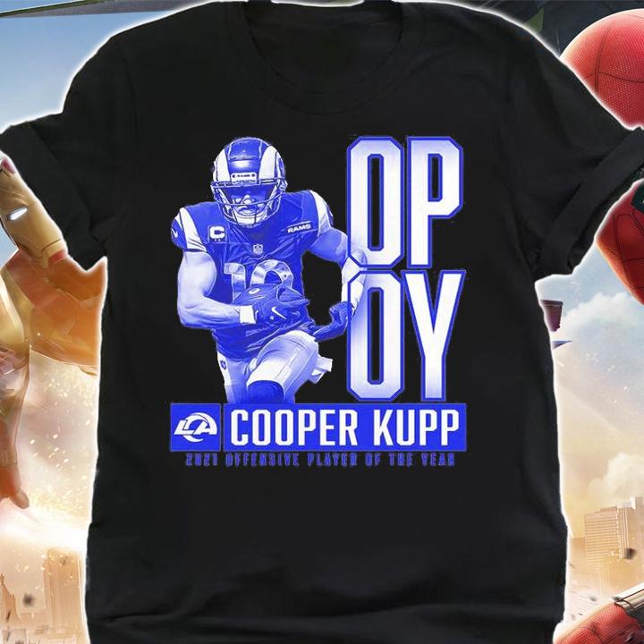 Cooper Kupp Los Angeles Rams 2021 NFL Offensive Player Of The Year T-Shirt t-shirt shirt