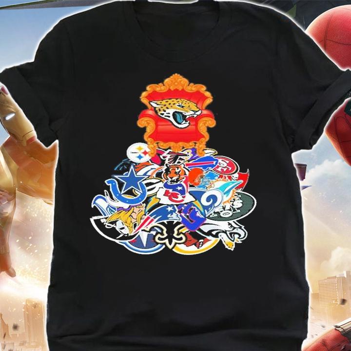 NFL The King On His Throne Jacksonville Jaguars T-Shirt t-shirt shirt