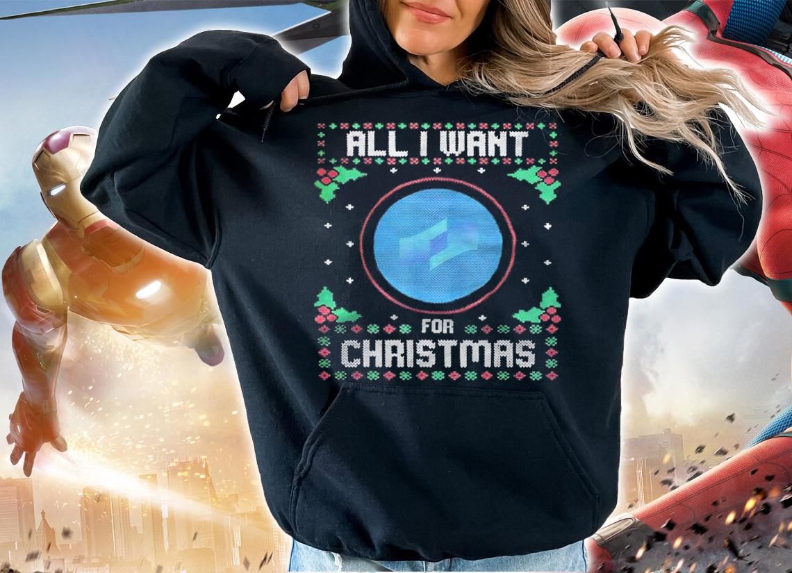 Ugly all I want for Christmas T-shirt t-shirt