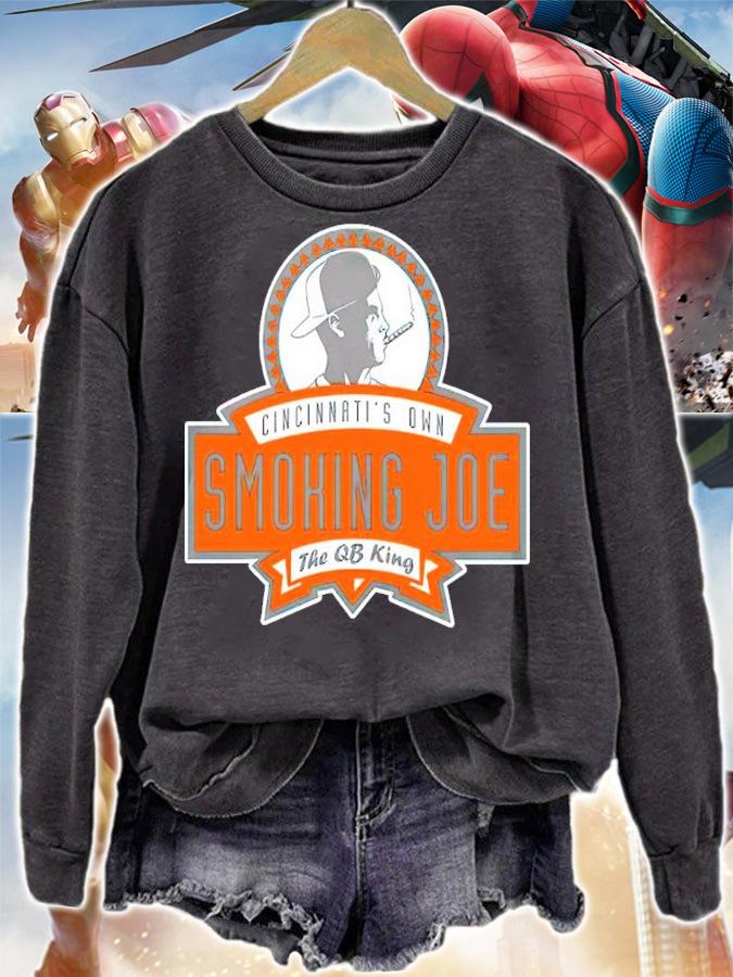 Cincinnati's Own Smoking Joe The QB King Shirt t-shirt sweatshirt