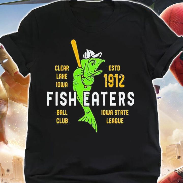 Clear Lake Fish Eaters Iowa Vintage Minor League Baseball T-Shirt t-shirt shirt