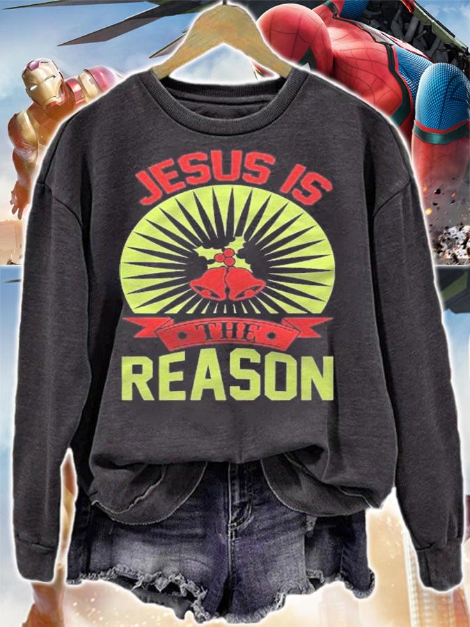Cute Jesus Is The Reason Christmas 2021 Design Shirt t-shirt sweatshirt