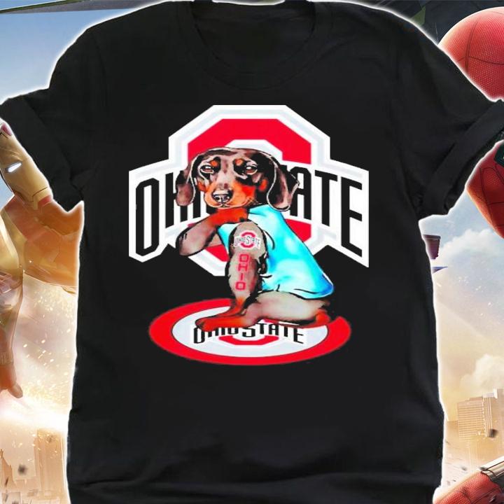Dachshund Tattoo Ohio State Shirt t-shirt shirt
