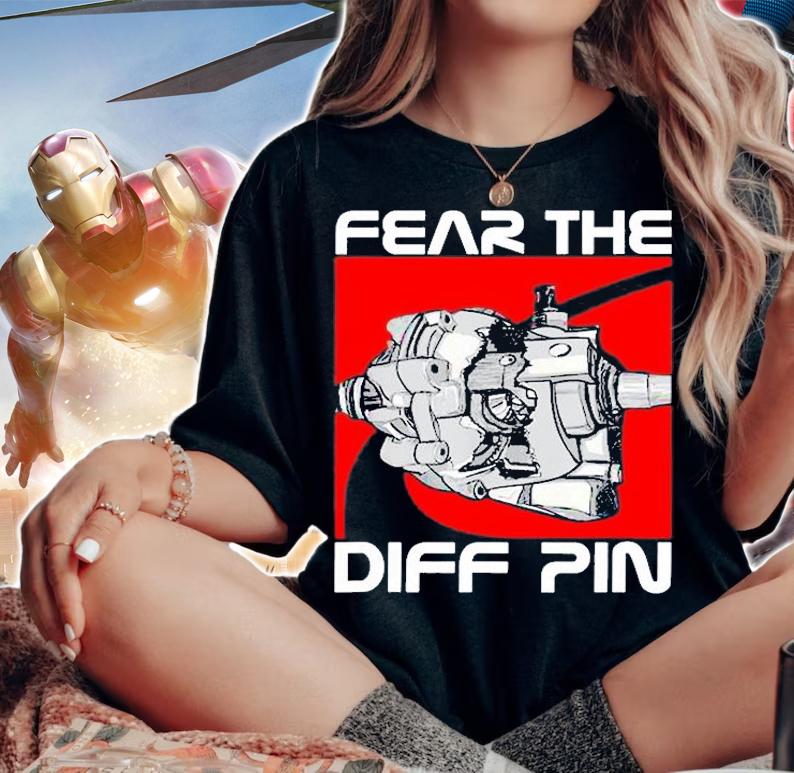 Fear The Diff Pin T-Shirt t-shirt