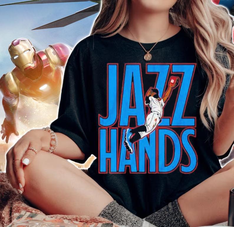 Jazz Chisholm Jazz Hands Baseball Shirt t-shirt woman shirt