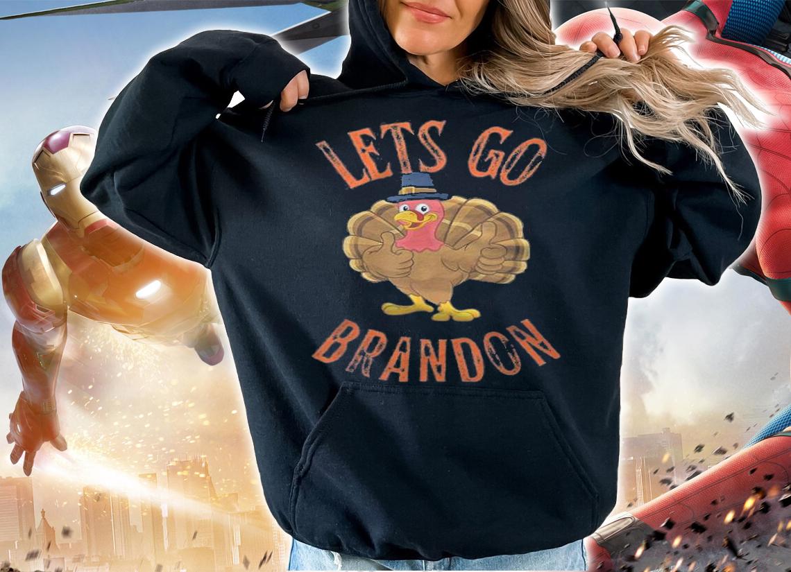 Lets Go Brandon Thanksgiving Turkey Foxtrot Juliet Bravo T-Shirt t-shirt