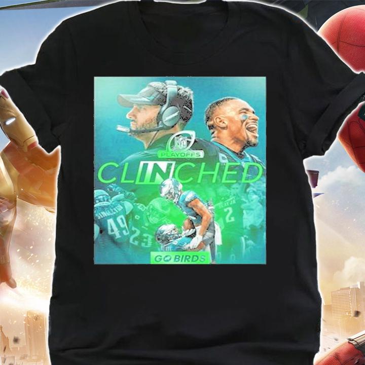 Philadelphia Eagles Go Birds Playoffs Clinched Shirt t-shirt shirt