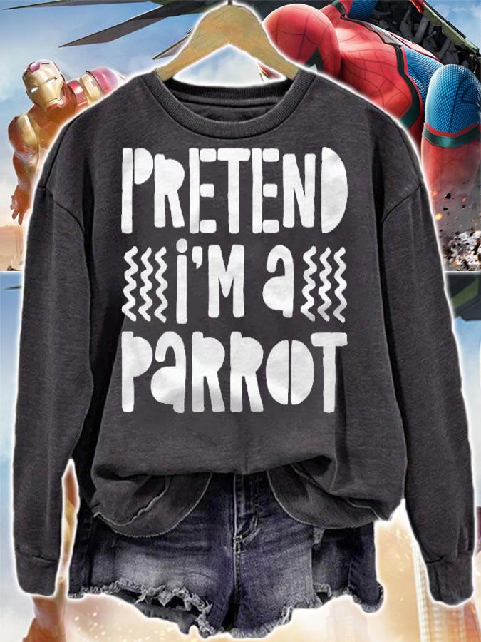 Pretend Im A Parrot Costume Gif Shirt t-shirt sweatshirt