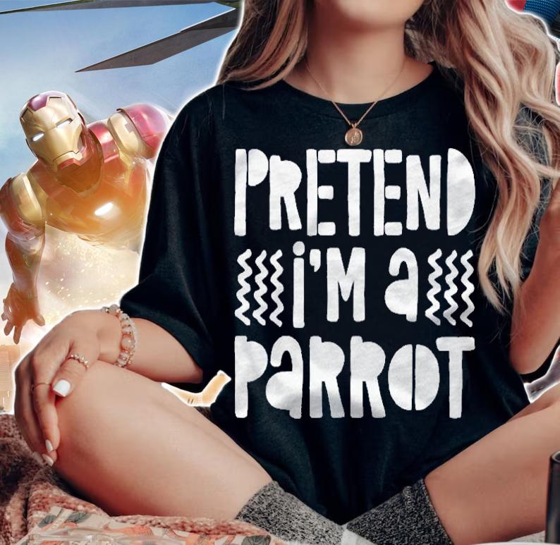 Pretend Im A Parrot Costume Gif Shirt t-shirt woman shirt