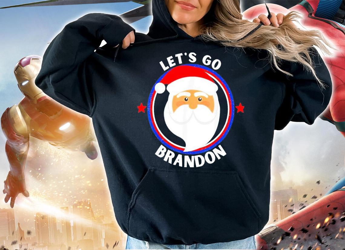 Santa Claus Lets Go Brandon Christmas Shirt t-shirt