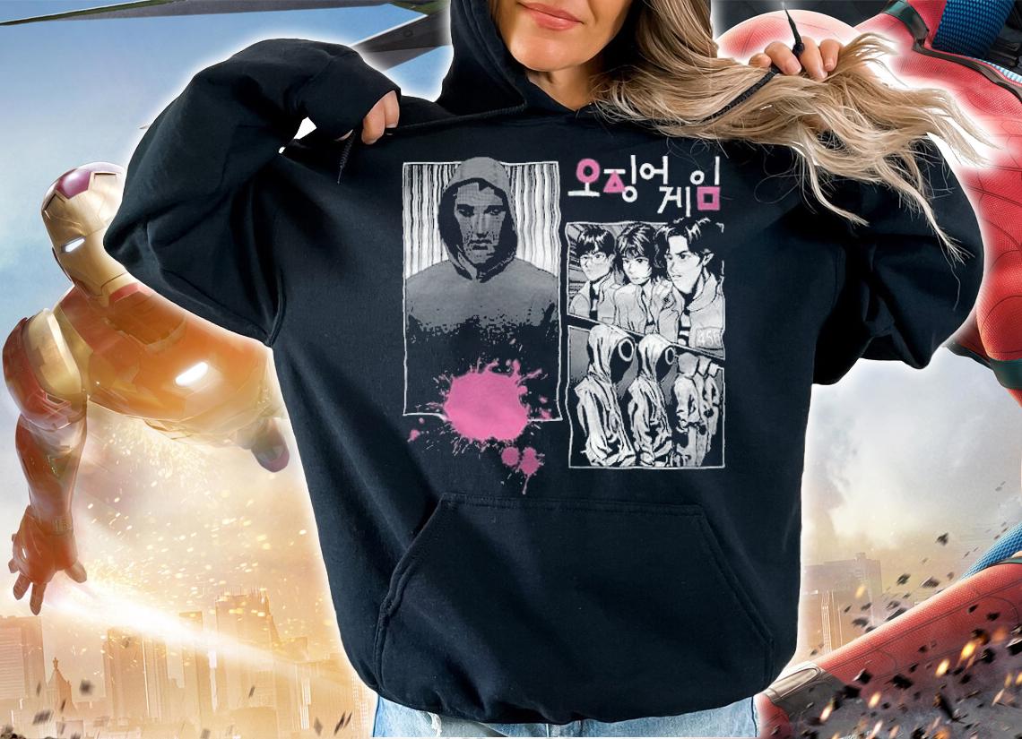 Squid Game Manga version T-shirt t-shirt