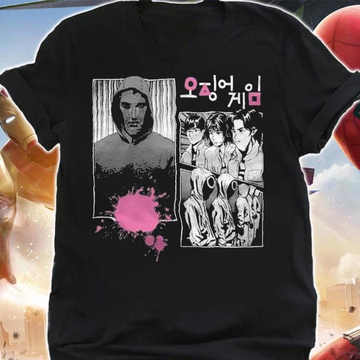 Squid Game Manga version T-shirt t-shirt