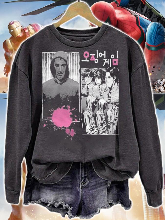 Squid Game Manga version T-shirt t-shirt
