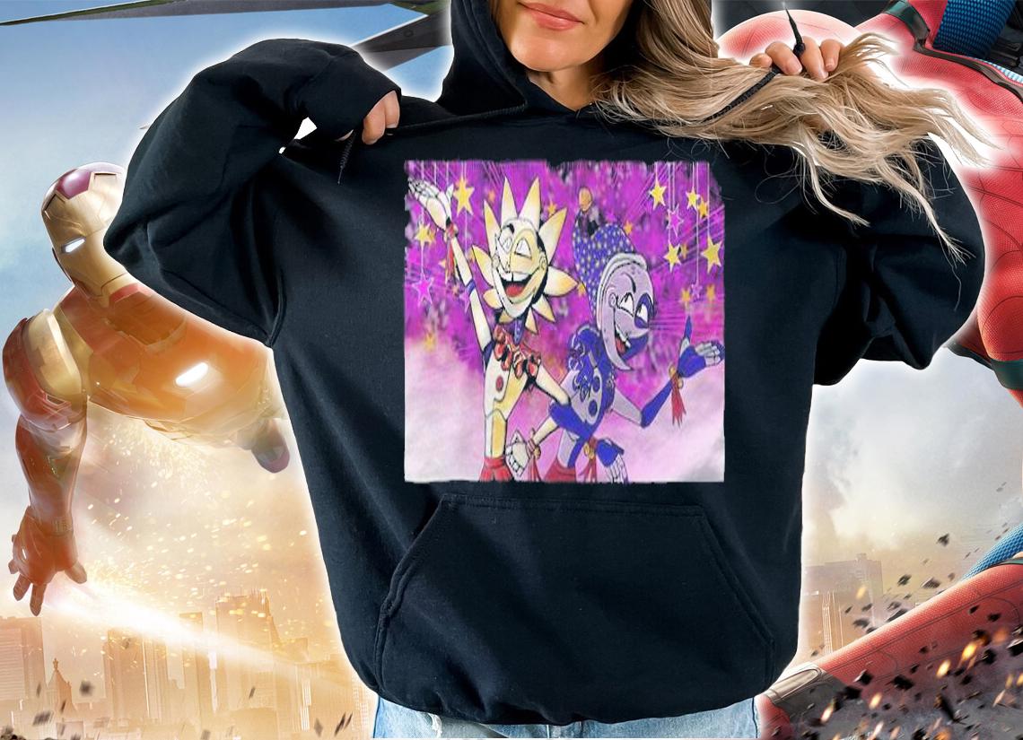 Sun and Moon characters T-shirt t-shirt