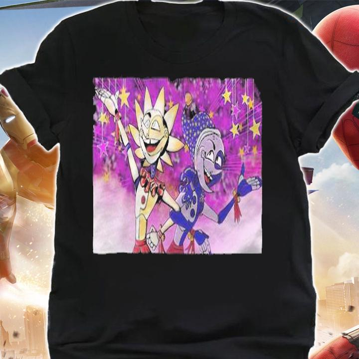 Sun and Moon characters T-shirt t-shirt