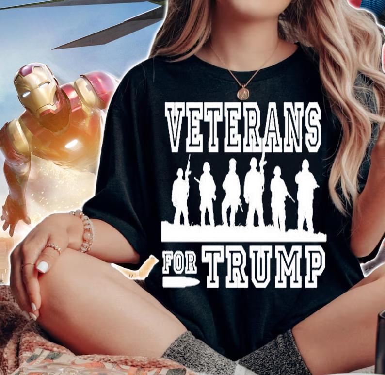 Veterans For Trump T-Shirt t-shirt woman shirt
