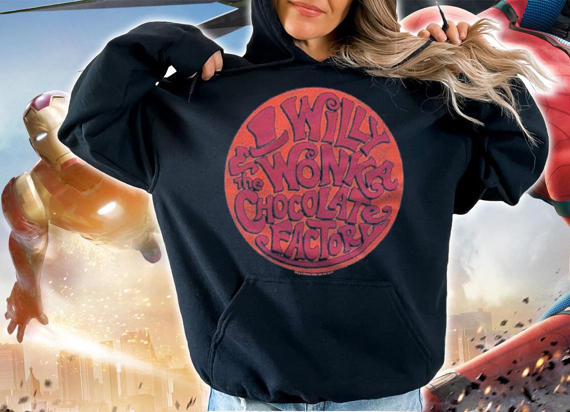 Willy Wonka And The Chocolate Factory Circle Logo Shirt t-shirt hoodie