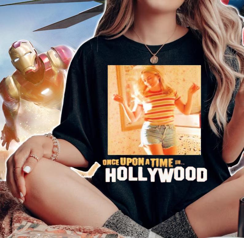 Young Girl Margot Robbie Once Upon Hollywood Shirt t-shirt woman shirt