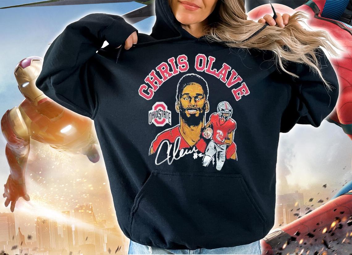 Chris Olave Ohio State signature T-shirt t-shirt hoodie