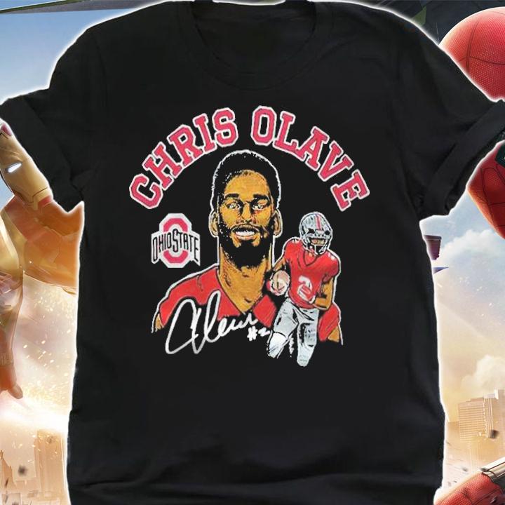Chris Olave Ohio State signature T-shirt t-shirt shirt
